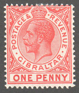 Gibraltar Scott 77 Mint - Click Image to Close